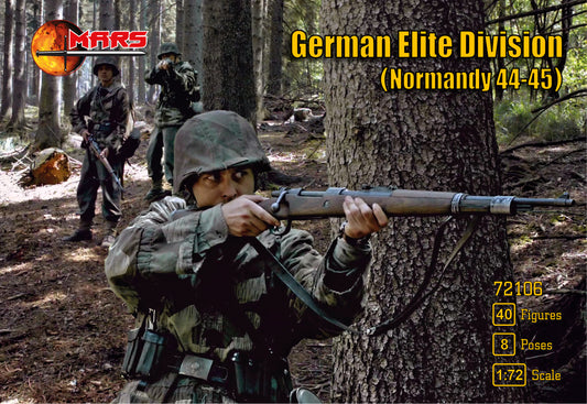 Mars 72106 1:72 WWII German Elite Division (Normandy 44-45)