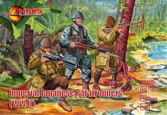 Mars 72109 1:72 WWII Imperial Japanese Paratroopers