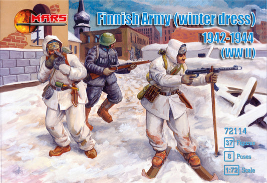 Mars 72114 1:72 WWII Finnish Army in Winter Dress 1942-1944