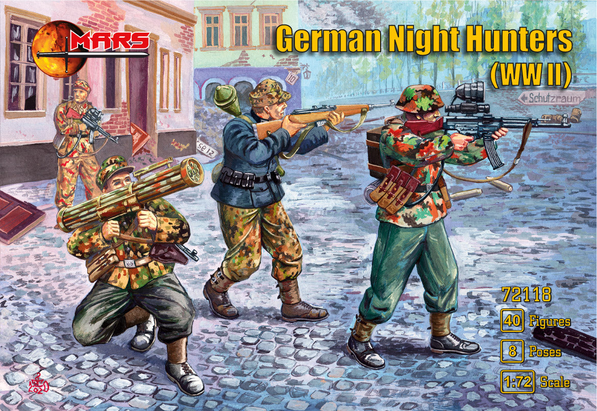 Mars 72118 1:72 WWII German Night Hunters