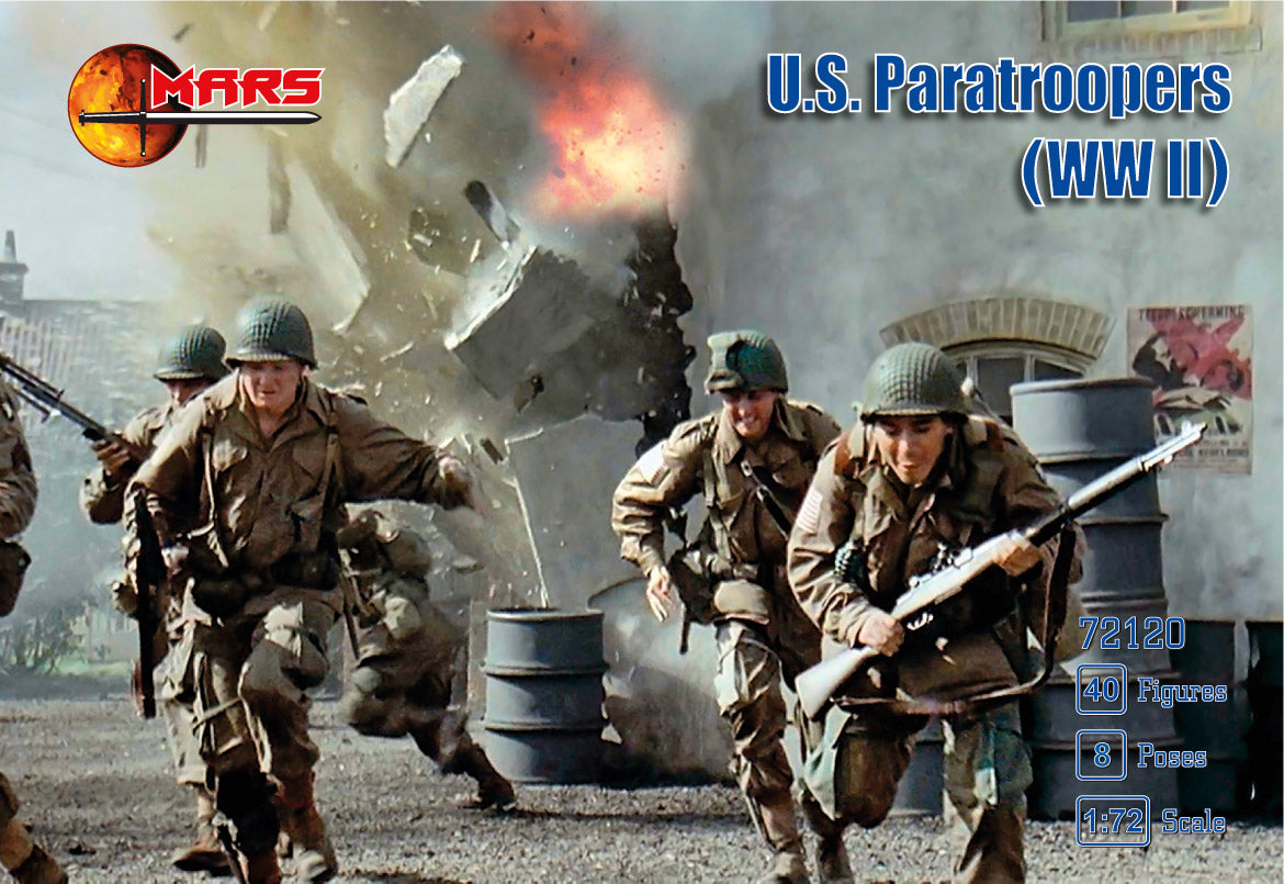 Mars 72120 1:72 WWII US Paratroopers