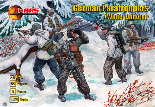 Mars 72121 1:72 WWII German Paratroopers Winter Uniform