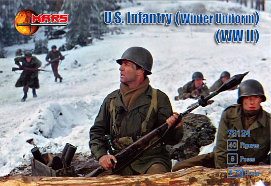 Mars 72124 1:72 WWII US Infantry Winter Uniform