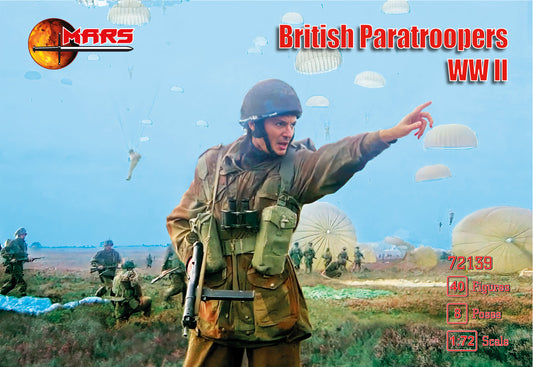 Mars 72139 1:72 British Paratroopers (WWII)