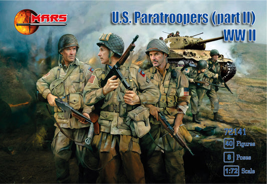 Mars 72141 1:72 US Paratroopers part 2 (WWII)