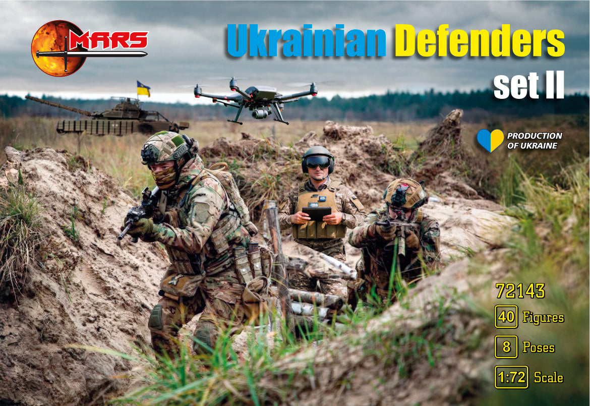 Mars 72143 1:72 Ukraine Defenders Set 2