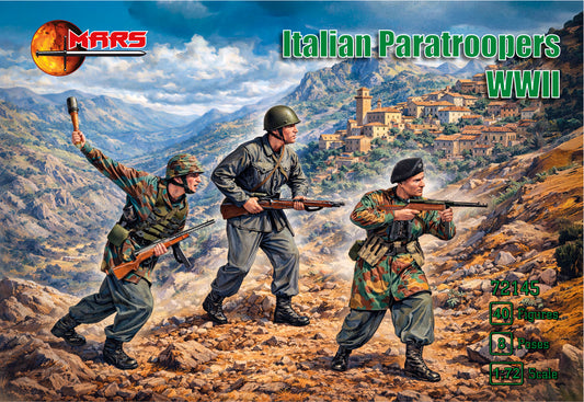 Mars 72145 1:72 Italian Paratroopers WWII