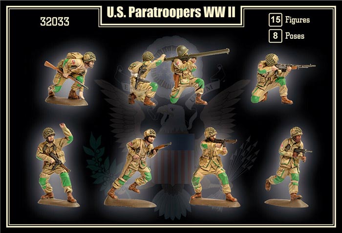 Mars 32033 1:32 WWII US Paratroopers