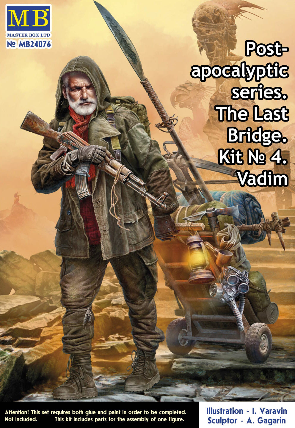 Master Box MB24076 1:24 The Last Bridge, Kit no 4, Vadim
