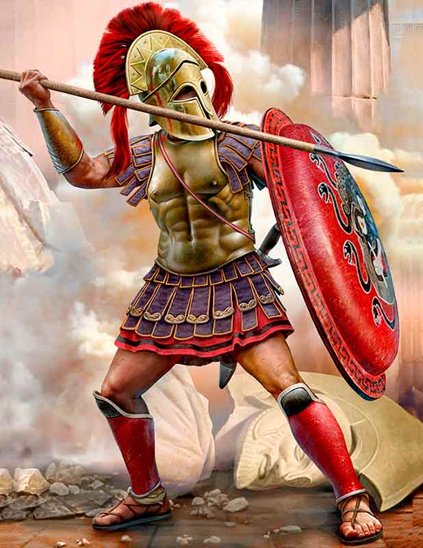 Master Box MB32012 1:32 Hoplite of the Greco-Persian wars kit no 2