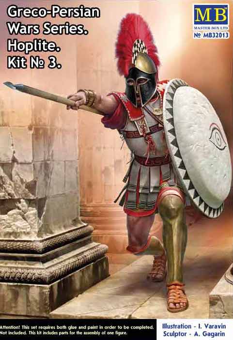Master Box MB32013 1:32 Hoplite. Kit – 3 Greco-Persian wars series