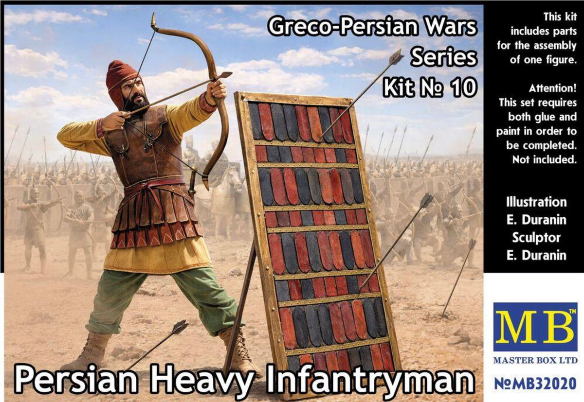 Master Box MB32020 1:32 Greco- Persian No. 10 Persian Heavy Infantry