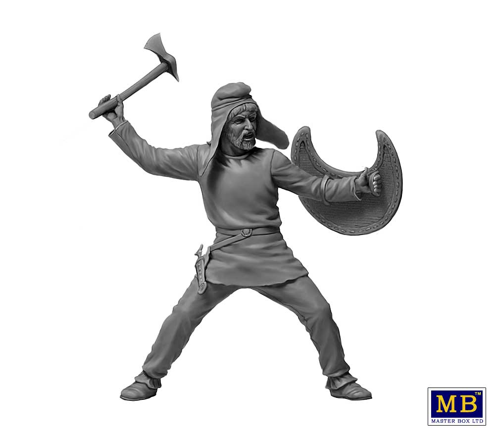 Master Box MB32021 1:32 Greco-Persian Wars Series. Lightly Armed Warrior (Takabara)