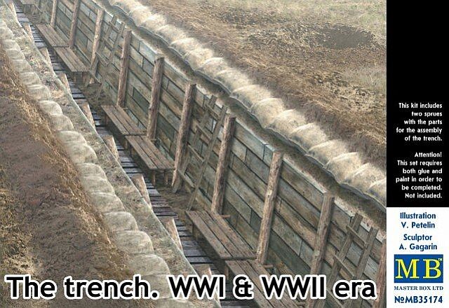 Master Box MB35174 1:35 The trench WWI & WWII era