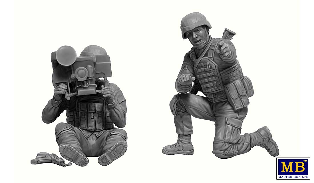 Master Box MB35229 1:35 Russian-Ukrainian War  kit 6. Javelin Ukrainian Antj Tank Crew