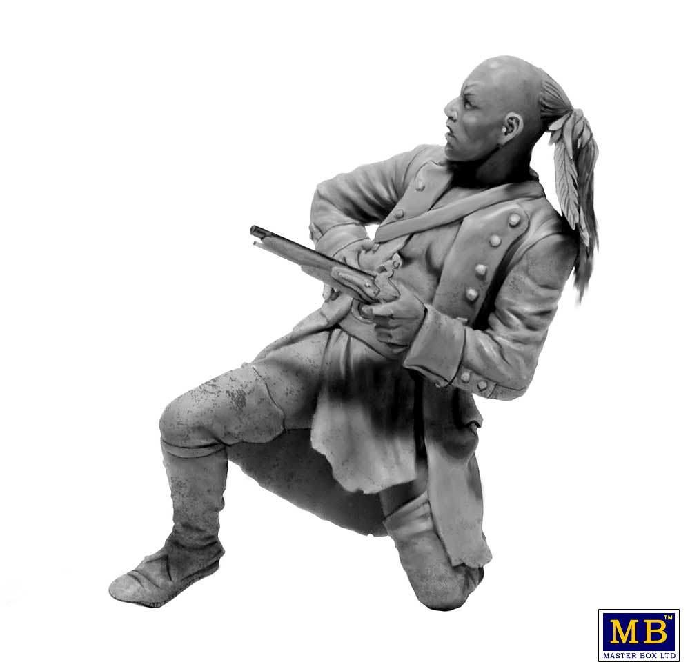 Master Box MB35236 1:35 The Mohicans, Indian War Series, No.7'
