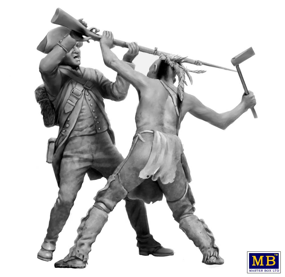 Master Box MB35236 1:35 The Mohicans, Indian War Series, No.7'