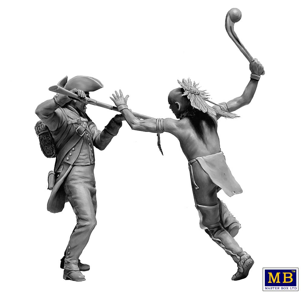 Master Box MB35236 1:35 The Mohicans, Indian War Series, No.7'