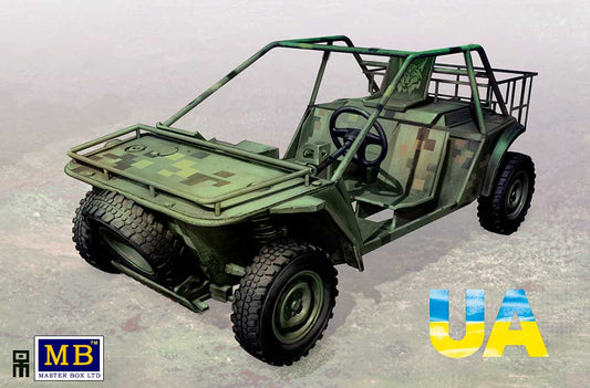 Master Box 35239 1:35 Buggy Mongoose The Ukrainian Battlefield combat version