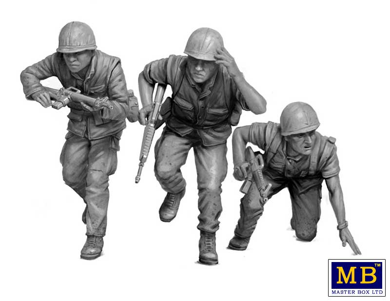 Master Box MB35241 1:35 SHOOTOUT!, Vietnam War Series