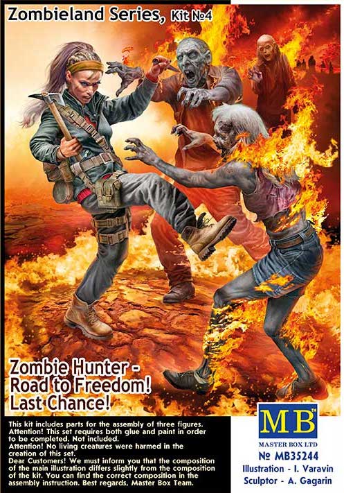 Master Box 35244 1:35 Zombieland, Kit No. 4, Last Chance!