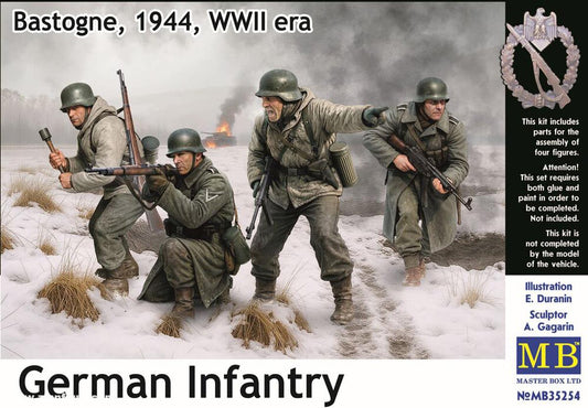 Master Box MB35254 1:35 German Infantry, Bastogne, 1944 WWII