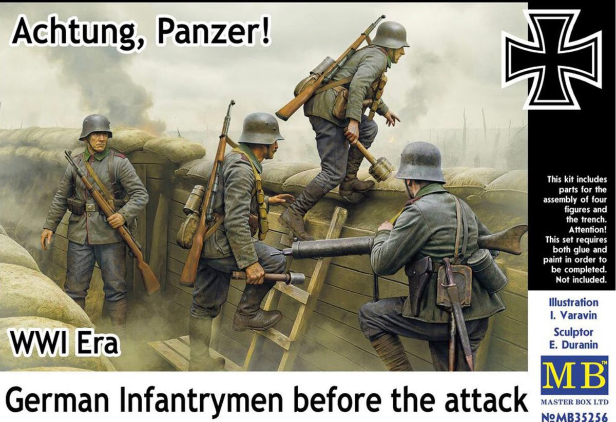 Master Box MB35256 1:35 Germany Infantry WWI, before the attack