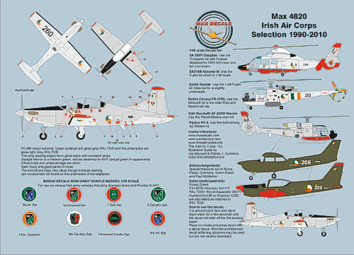 Max 4820 1:48 Irish Air Corps 1990-2010