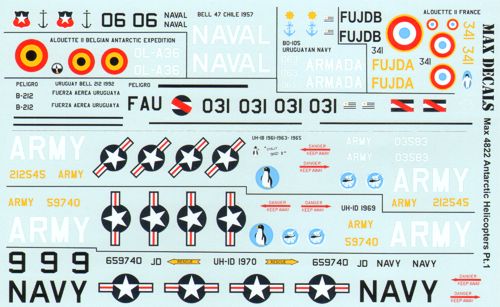 Max 4822 1:48 Antarctic Helicopters Part 1