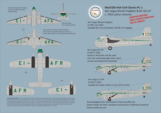 Max 7226 1:72 Irish Civil Classics Pt. 1