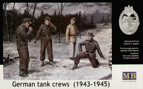 Master Box 3507 1:35 German (WWII) Tank Crews (1943-1945)