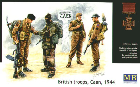 Master Box MB3512 1:35 British Troops, Caen, 1944