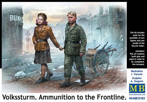 Master Box MB35182 1:35 Volkssturm. Ammunition to the Frontline