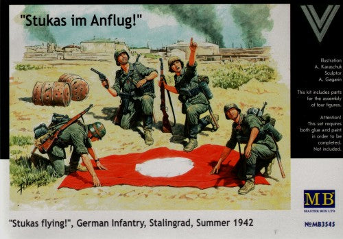 Master Box MB3545 1:35 'Stukas im Anflug' German Infantry 1942