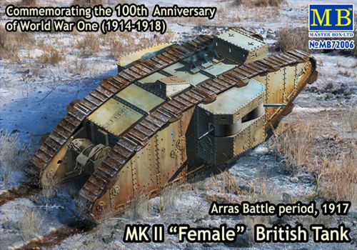 Master Box 72006 1:72 Mk.II Female British Tank