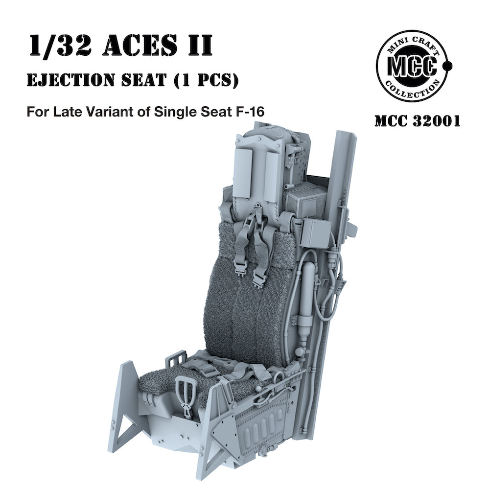 Mini Craft Collection MCC32001 1:32 ACES II Ejection Seat for F-16 Single-seat Variant Late