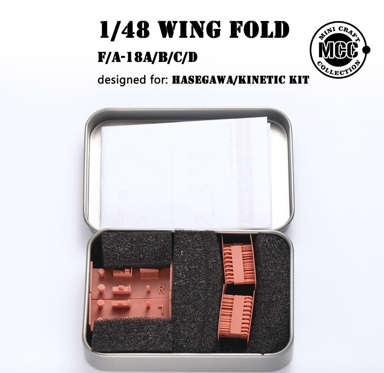 Mini Craft Collection MCC 4801 1:48 Folding Wings for F/A-18A/B/C/D 3D-Printed