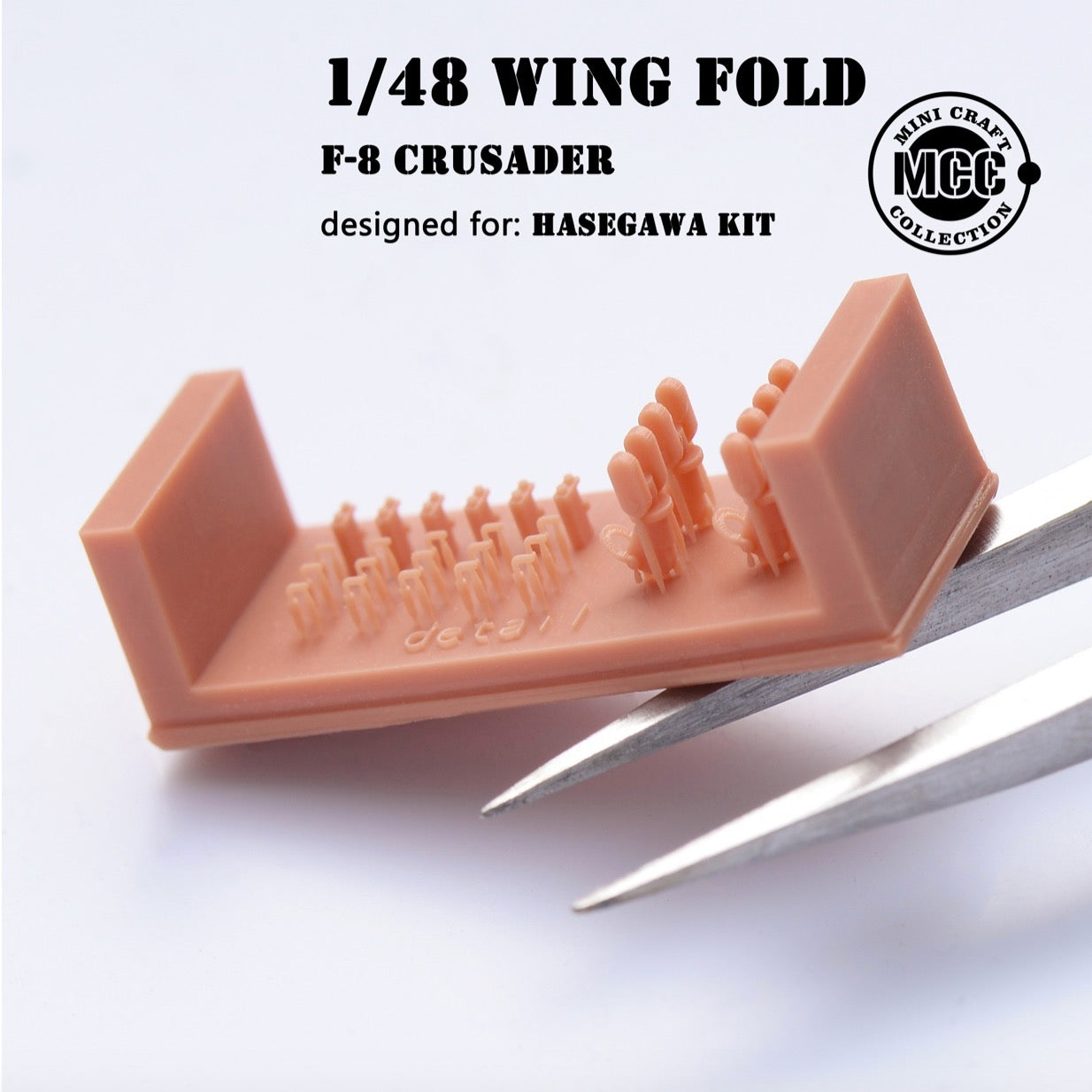 Mini Craft Collection MCC 4802 1:48 Folding Wings for Vought F-8E Crusader 3D-Printed