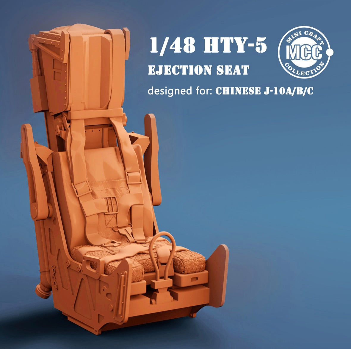 Mini Craft Collection MCC 4804 1:48 HTY-5 Ejection Seat for J-10A/B/C & FC-1 3D-Printed