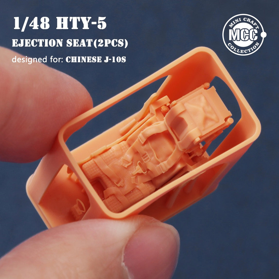 Mini Craft Collection MCC 4805 1:48 HTY-5 Ejection Seats for J-10S (2pcs) 3D-Printed