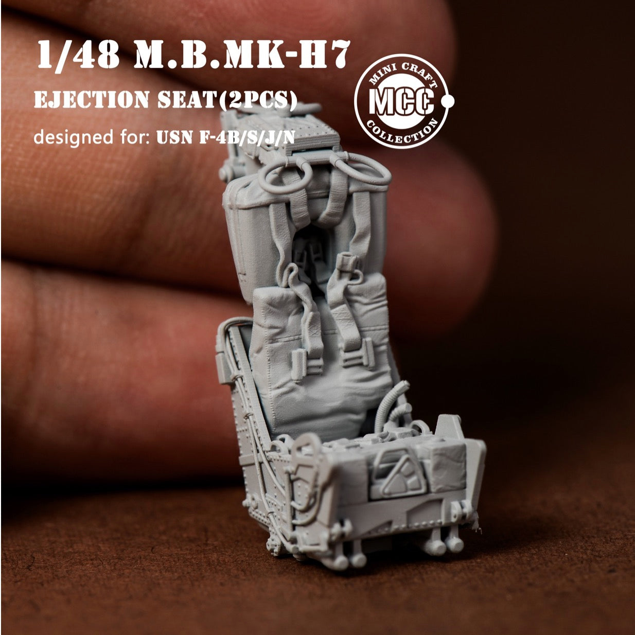 Mini Craft Collection MCC 4806 1:48 M.B MK.H7 Ejection Seats Navy Type (2pcs) 3D-Printed