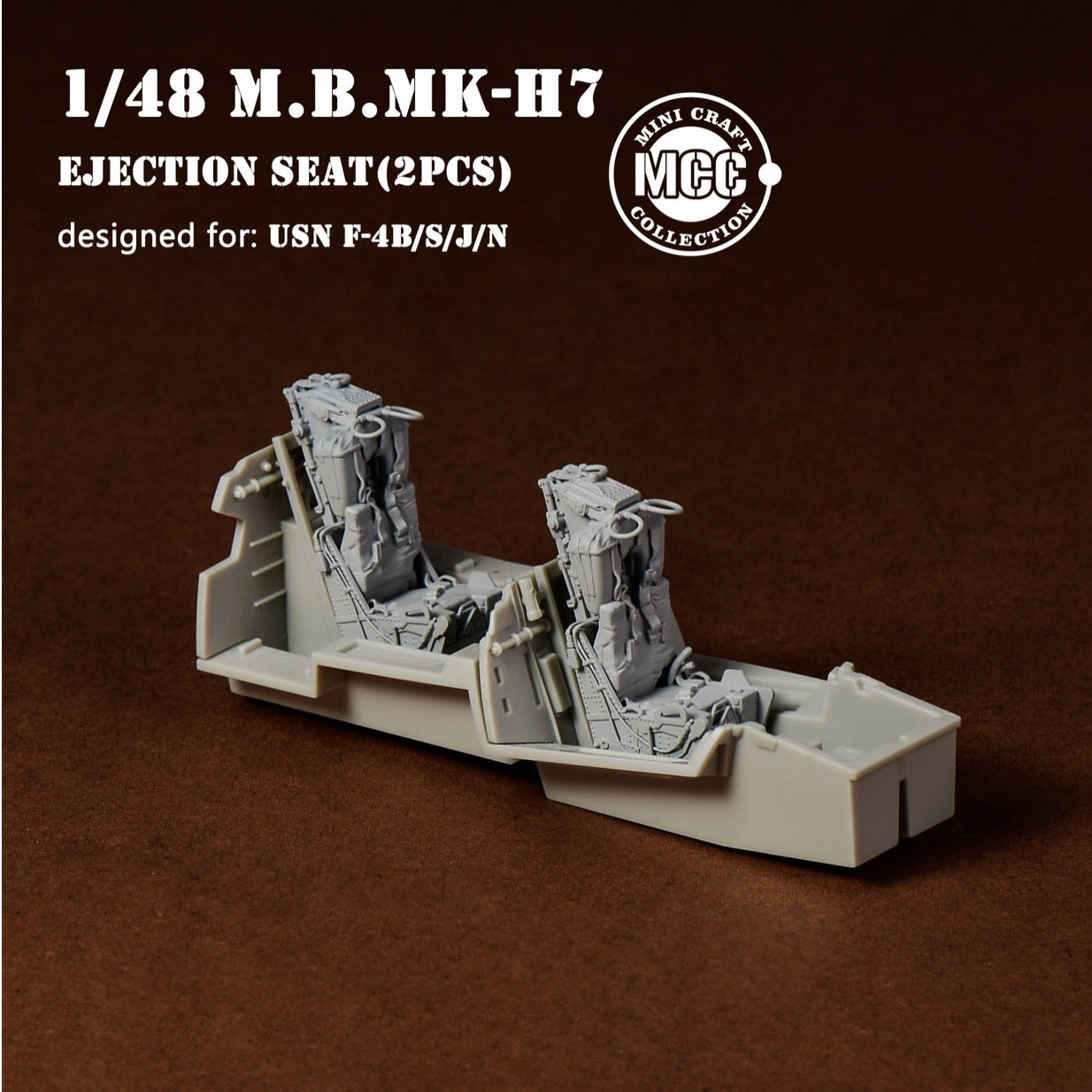 Mini Craft Collection MCC 4806 1:48 M.B MK.H7 Ejection Seats Navy Type (2pcs) 3D-Printed