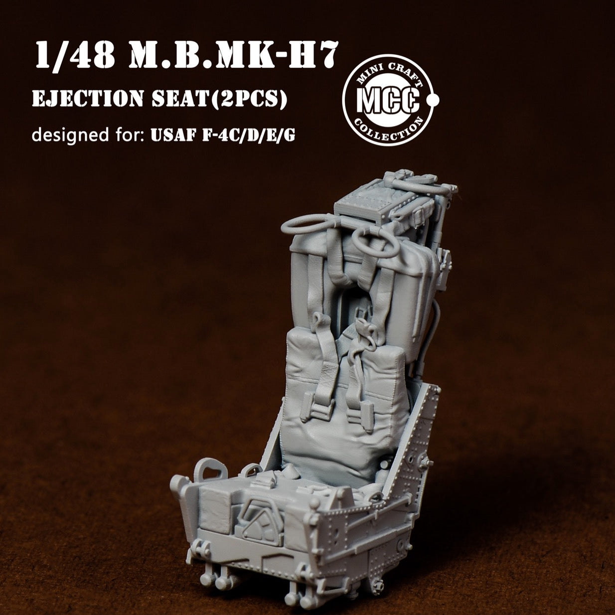 Mini Craft Collection MCC 4807 1:48 M.B MK.H7 Ejection Seats Air Force Type (2pcs) 3D-Printed