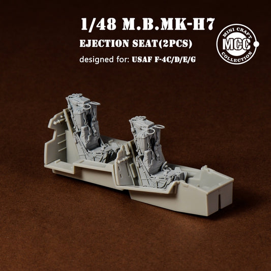 Mini Craft Collection MCC 4807 1:48 M.B MK.H7 Ejection Seats Air Force Type (2pcs) 3D-Printed