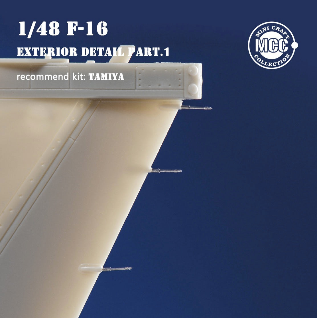 Mini Craft Collection MCC 4809 1:48 F-16C/CJ Fighting Falcon Exterior Detail Part 1 3D-Printed