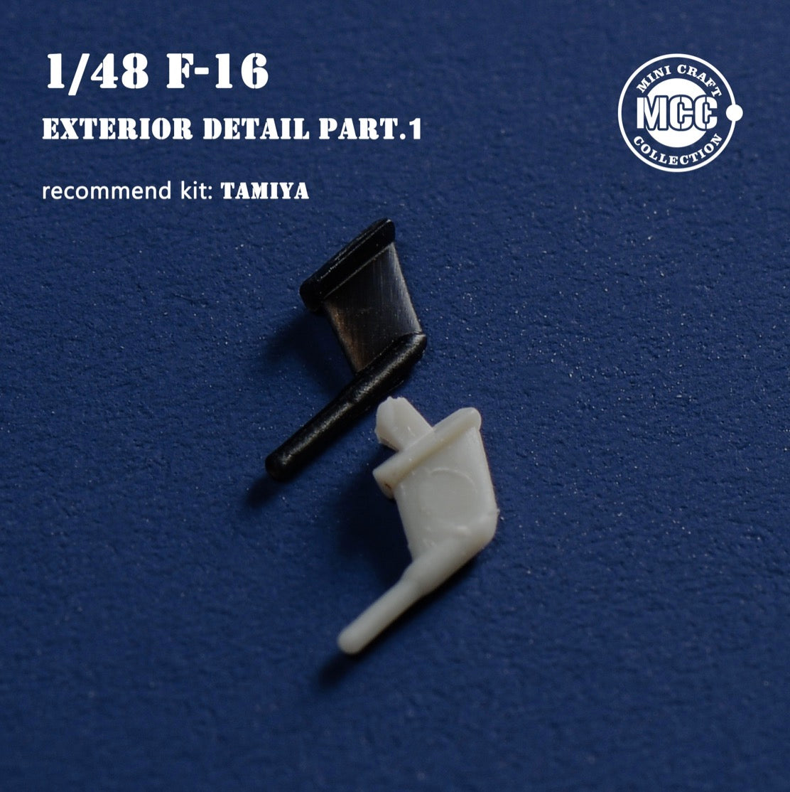 Mini Craft Collection MCC 4809 1:48 F-16C/CJ Fighting Falcon Exterior Detail Part 1 3D-Printed