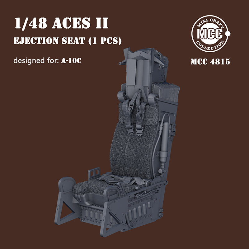 Mini Craft Collection MCC 4815 1:48 ACES II Ejection Seat for Republic A-10A/C (1pc) 3D-Printed