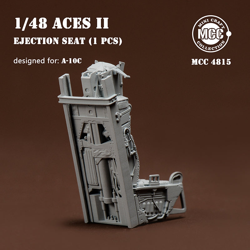 Mini Craft Collection MCC 4815 1:48 ACES II Ejection Seat for Republic A-10A/C (1pc) 3D-Printed