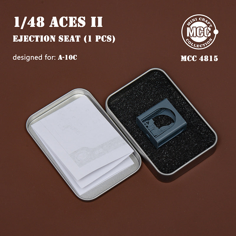 Mini Craft Collection MCC 4815 1:48 ACES II Ejection Seat for Republic A-10A/C (1pc) 3D-Printed