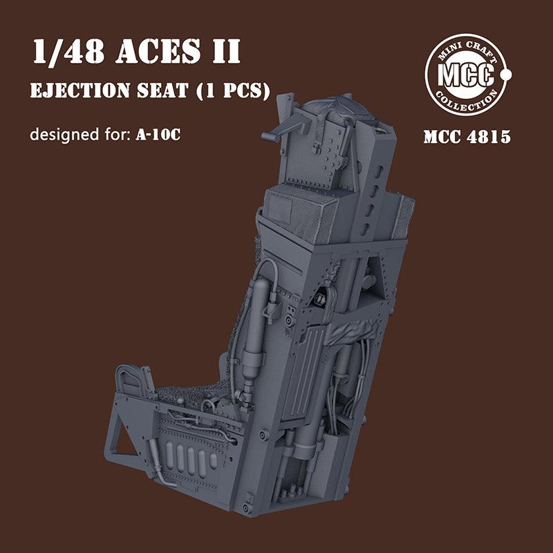 Mini Craft Collection MCC 4815 1:48 ACES II Ejection Seat for Republic A-10A/C (1pc) 3D-Printed